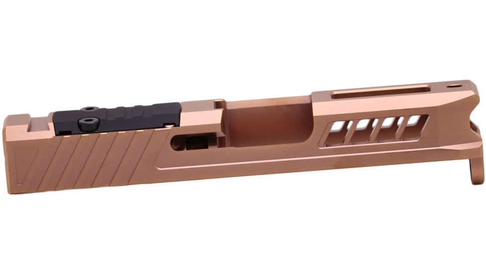 True Precision Glock 43 Slide, 17-4 Stainless Steel, Bronze, TP-G43S-C-RMS