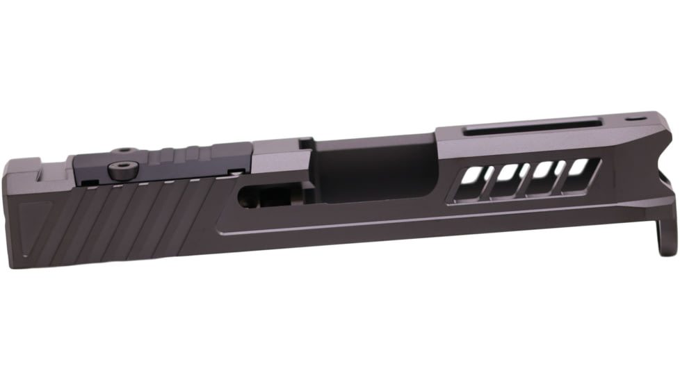 True Precision Glock 43 Slide, 17-4 Stainless Steel, Stealth Gray, TP-G43S-A-RMS