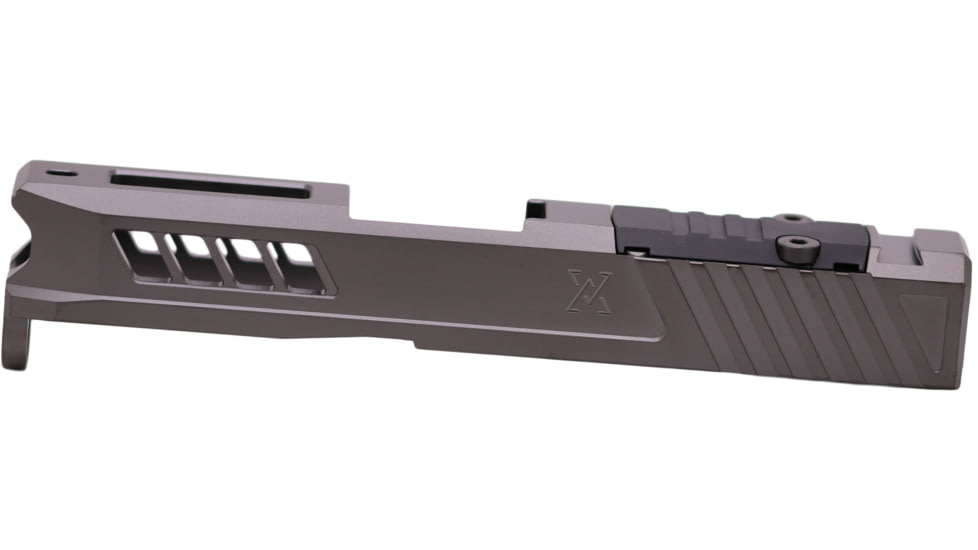 True Precision Glock 43 Slide, 17-4 Stainless Steel, Stealth Gray, TP-G43S-A-RMS