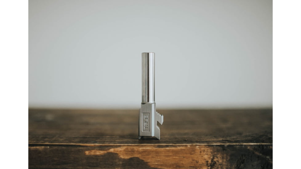 True Precision Glock 43 Standard Non-Threaded Barrel, Stainless Silver, TP-G43B-S