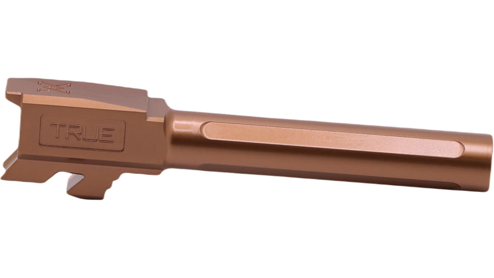True Precision Glock 48 Non-Threaded Pistol Barrel, Copper, Sub-compact, TP-G48B-XC