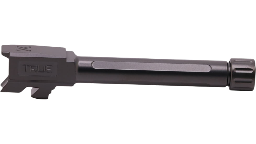 True Precision Glock 48 Threaded Pistol Barrel, Black DLC, Sub-compact, TP-G48B-XTBC