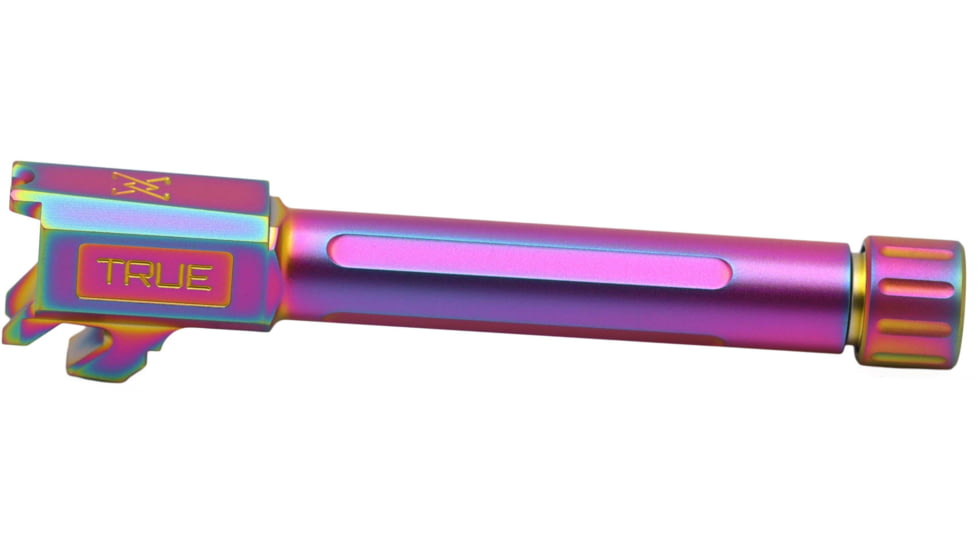 True Precision Hellcat Pro Threaded Pistol Barel, 9mm, 1/2x28, 416 Stainless Steel, Spectrum, Sub-compact, TP-SHCPB-XTS