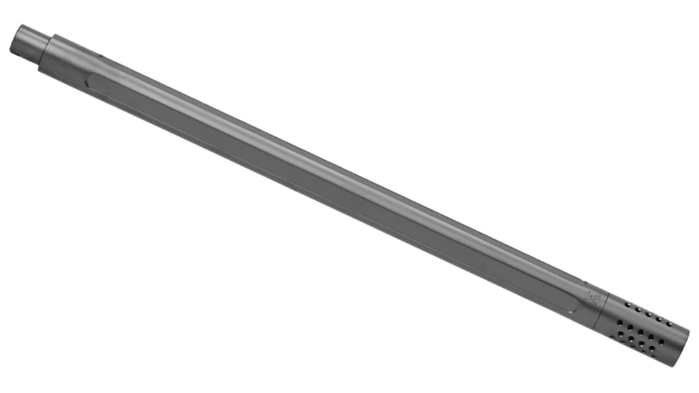 True Precision TP/22 Ruger 10/22 .22 Long Rifle Threaded Rifle Barrel, 16in, 1-16 Twist, Melonite, Stealth Gray, TP1022BBLA