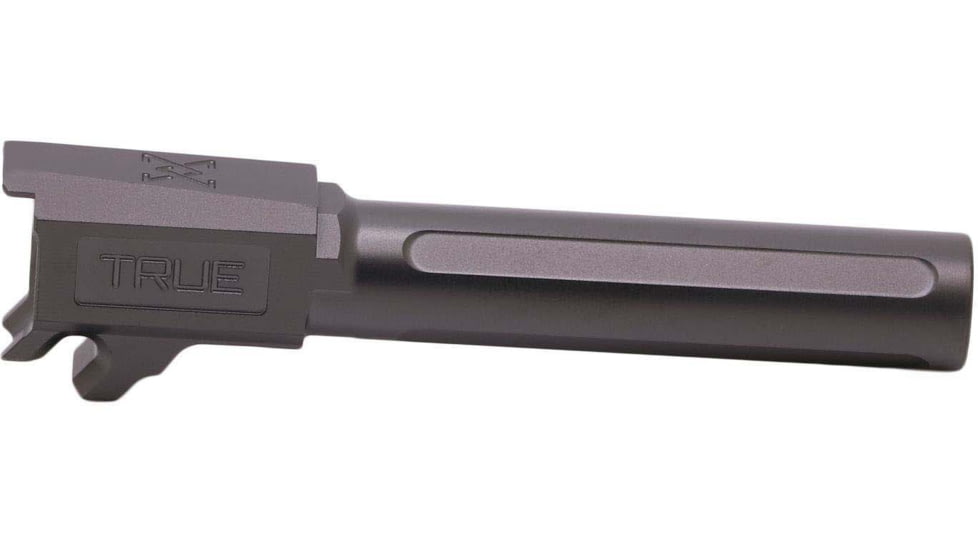 True Precision Pistol Barrel, 9mm, 1/2x28 Thread, Sig P365 XL, Non-Threaded, Black DLC, Sub-Compact, TP-P365XLB-XBC