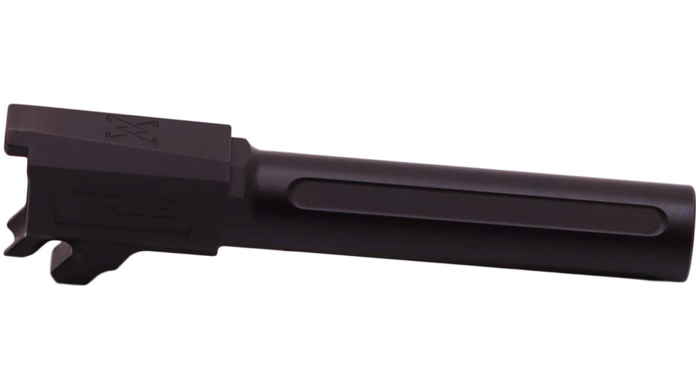 True Precision Pistol Barrel, 9mm, 1/2x28 Thread, Sig P365 XL, Non-Threaded, Black Nitride, Sub-Compact, TP-P365XLB-XBL