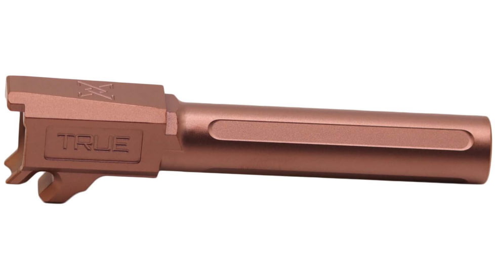 True Precision Pistol Barrel, 9mm, 1/2x28 Thread, Sig P365 XL, Non-Threaded, Copper, Sub-Compact, TP-P365XLB-XC