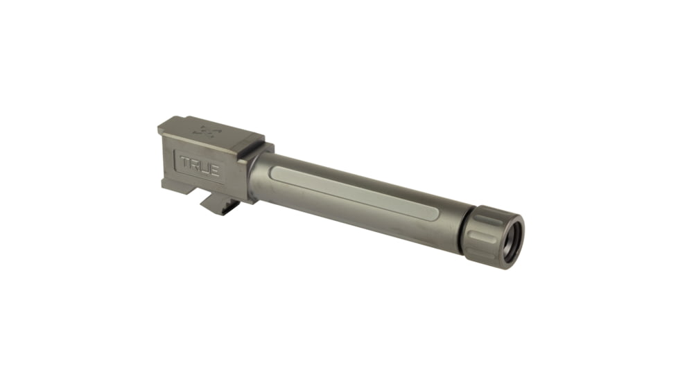 True Precision Pistol Barrel, 9MM, Threaded 1/2X28, Fits Ruger RXM, DLC Finish, Black, TP-RXMB-XTBC