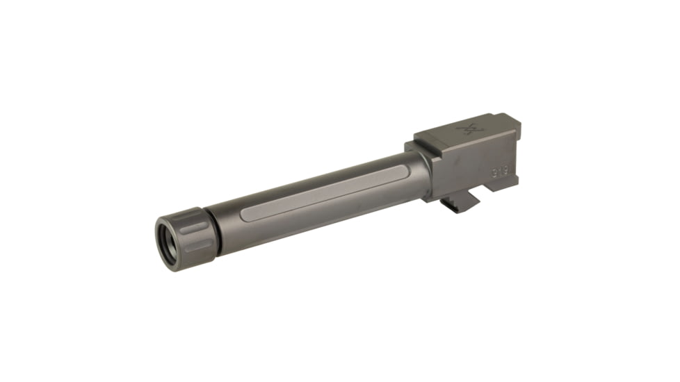 True Precision Pistol Barrel, 9MM, Threaded 1/2X28, Fits Ruger RXM, DLC Finish, Black, TP-RXMB-XTBC