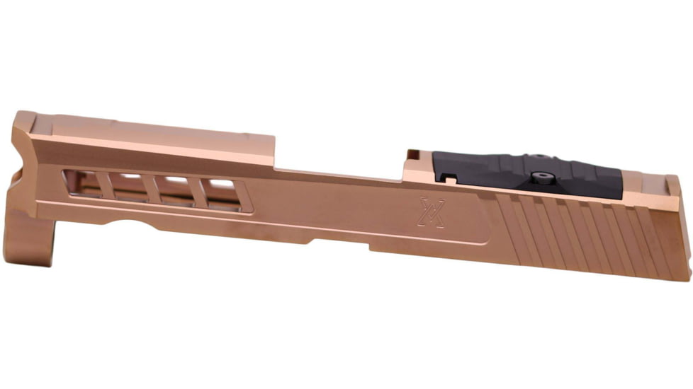 True Precision Sig P320 Compact 3.9in Axiom Cut Slide w/RMR Optic Cut, Copper, Compact, TP-P32CS-C-RMR