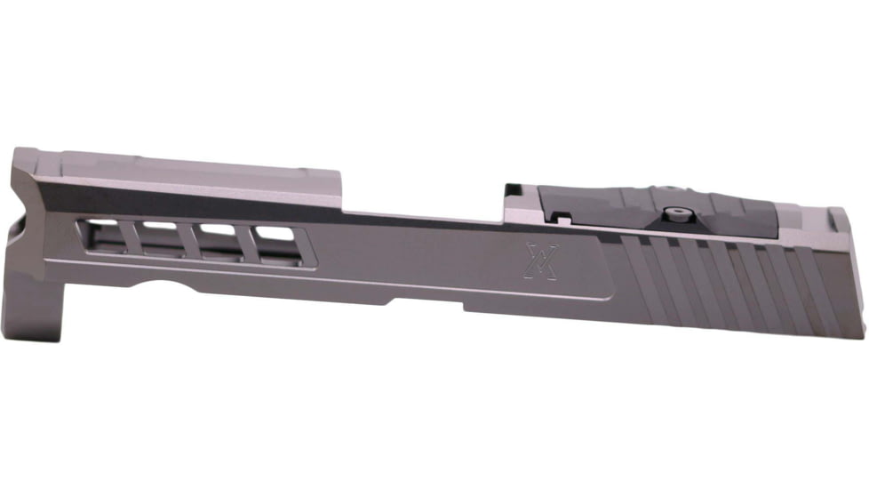 True Precision Sig P320 Compact 3.9in Axiom Cut Slide w/RMR Optic Cut, Stealth Grey, Compact, TP-P32CS-A-RMR
