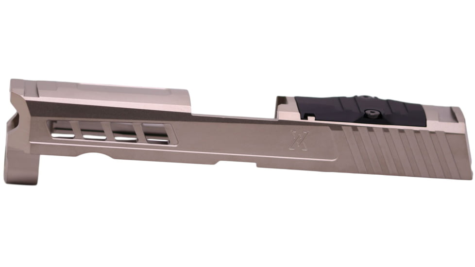 True Precision Sig P320 Compact Axiom Cut Slide w/RMR Optic Cut, Silver, 3.9in, TP-P32CS-SS-RMR