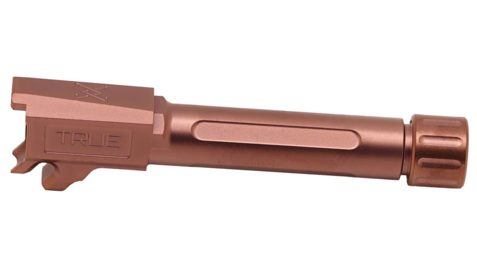 True Precision Sig Sauer P365 Threaded Barrel, 1/2x28, Copper TiAlN, TP-P365B-XTC