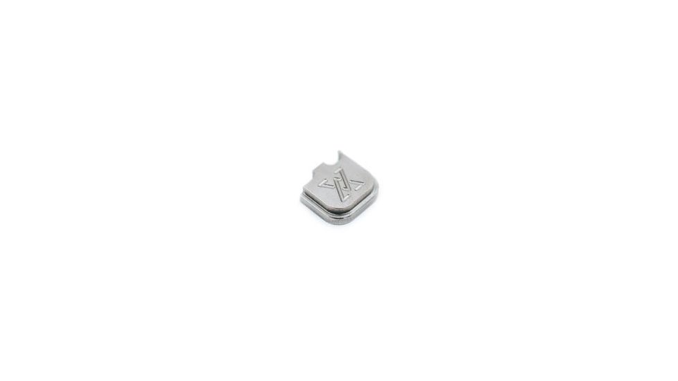 True Precision Slide Cover Backplate, Glock 43, Raw Titanium, TP-G43BPL-T