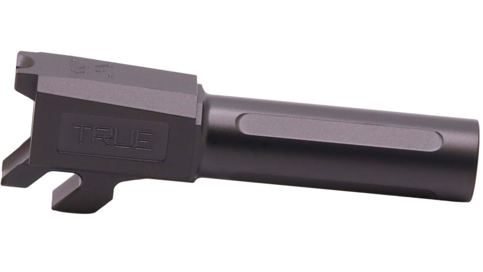 True Precision Smith &amp; Wesson M&amp;P Shield 9 Non-Threaded Barrel, Black DLC, TP-S9B-XBC