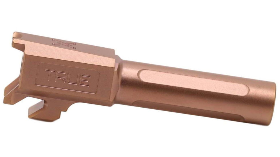 True Precision Springfield Hellcat Non-Threaded Barrel, 9mm, 1-10 Twist, 416R Stainless Steel, Copper, TP-SHCB-XC