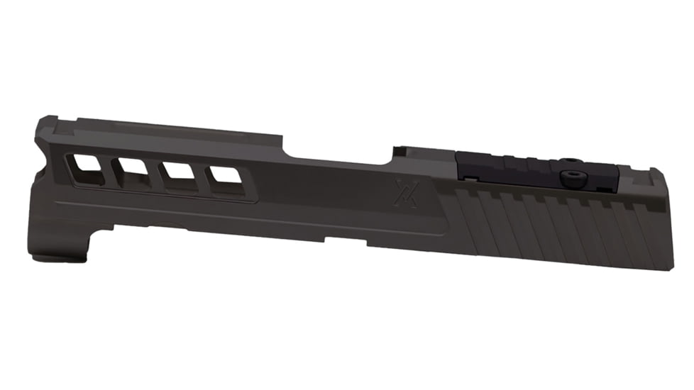 True Precision Axiom Pro Optic Cut Springfield Armory Hellcat 9mm Luger Pistol Slide, Black, TPSHCPSBCRMS