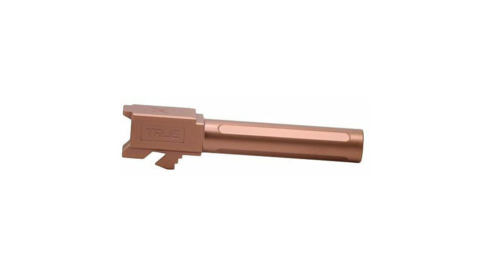 True Precision Ruger RXM 9mm Luger Non-Threaded Pistol Barrel, 4 inch, 1-10 RH Twist, Copper, TPRXMBXC