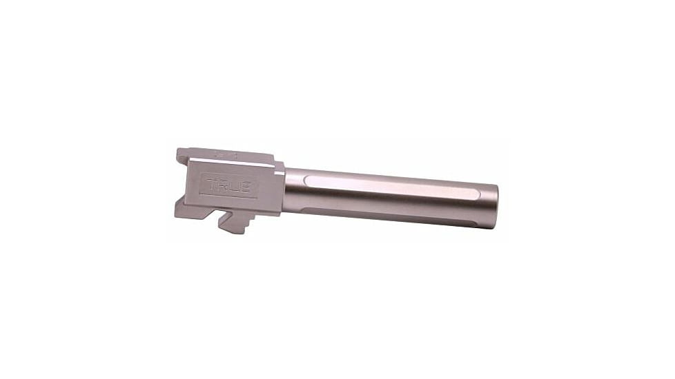 True Precision Ruger RXM 9mm Luger Non-Threaded Pistol Barrel, 4 inch, 1-10 RH Twist, Satin Stainless Steel, TPRXMBX