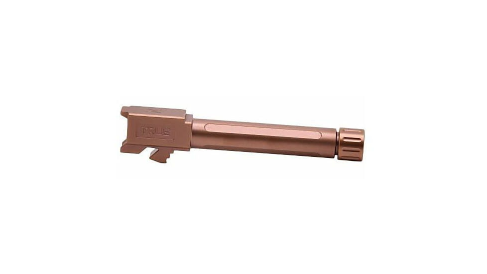True Precision Ruger RXM 9mm Luger Threaded Pistol Barrel, 4.5 inch, 1-10 RH Twist, Copper, TPRXMBXTC
