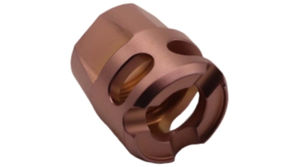 True Precision Y-Type Micro Compensator, 9 MM, 1/2x28 Threads, Copper, TP-YMICRO-C