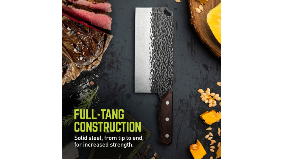 TRUE Primal Forge Cleaver Kitchen Knife