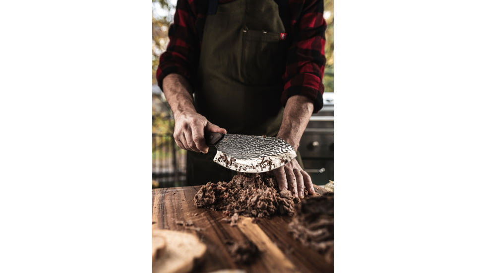 TRUE Primal Forge Rocker Butcher Kitchen Knife