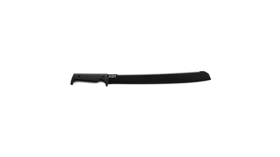 TRUE Sawback Machete 17in Fixed Blade Knife