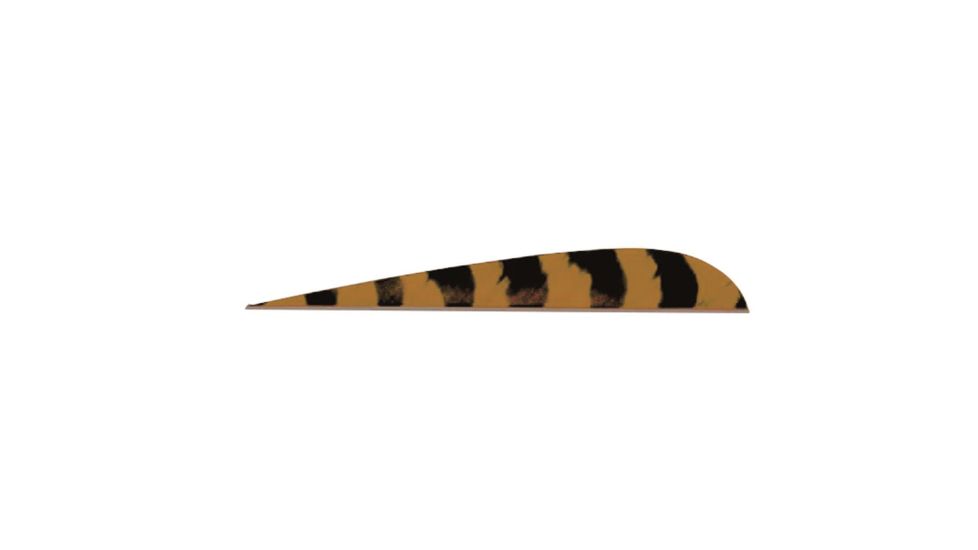 Trueflight Parabolic Barred, Feathers Bronze 5 in. LW 100pk 1845