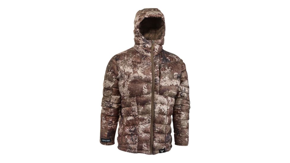 TrueTimber Pulse Lightweight Packable Down Hooded Jacket - Men's, Strata, Medium, 0129-M