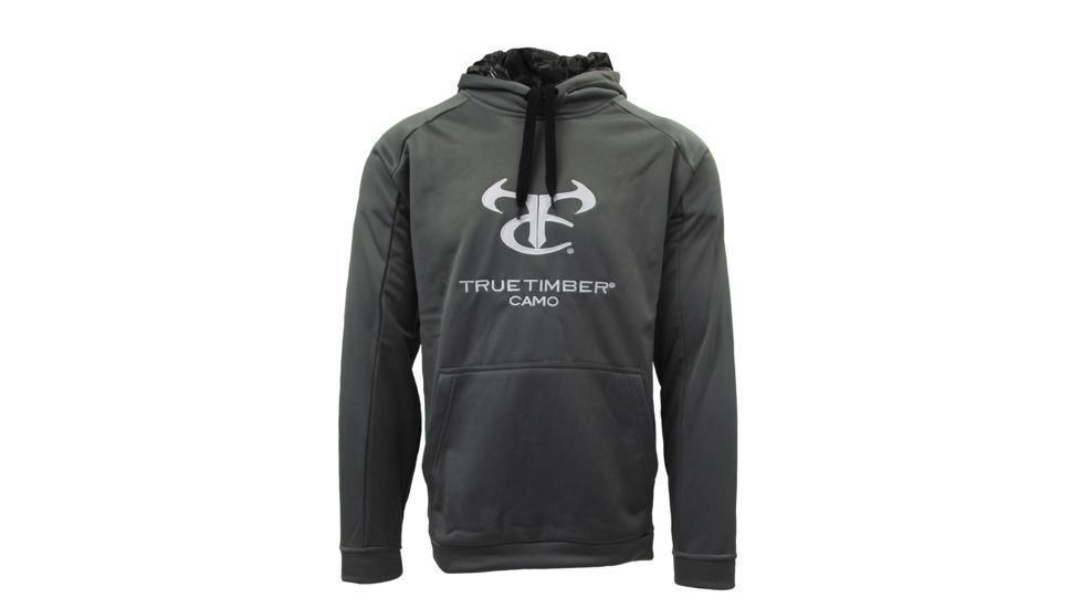 TrueTimber TTC Logo Center Chest Performance Hoodie - Womens, Kanati, Small, 0380-S
