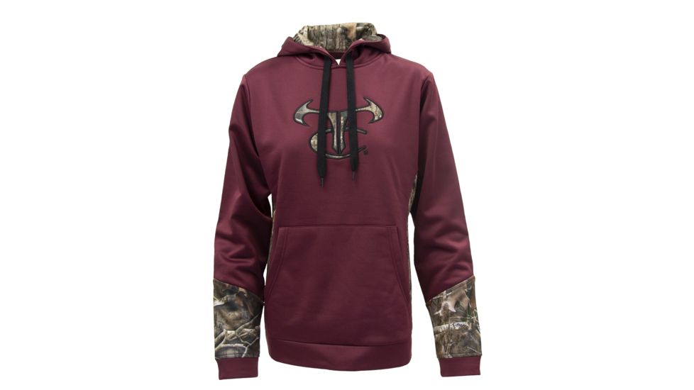 TrueTimber TTC Logo Center Chest Performance Hoodie - Womens, Kanati, Small, 0380-S