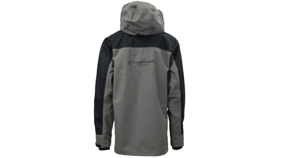 TrueTimber WaveTamer Parka - Mens, Cool Gray/Jet Black, Medium, 0756-M