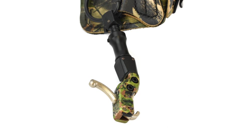 Trufire Hardcore Bow Release, Hook Style Buckle, Foldback, Camo, HDBF