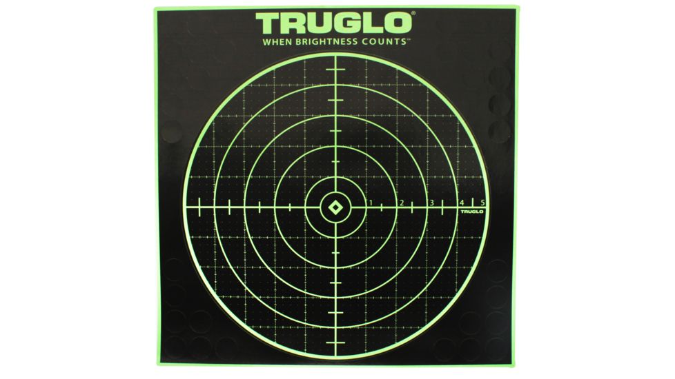 TruGlo 100 Yard Target, 12in. x 12in., 12 Pack, TG-TG10A12