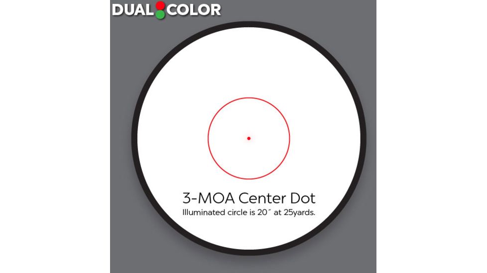 TruGlo 1x30 Red Dot Sight, Matte Black, TG-TG8030GB