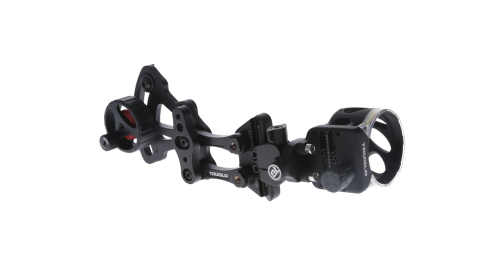TruGlo 4-Pin Range Rover M4 Multi-Pin Moving Bow Sight, Black, TG-TG6414BLH