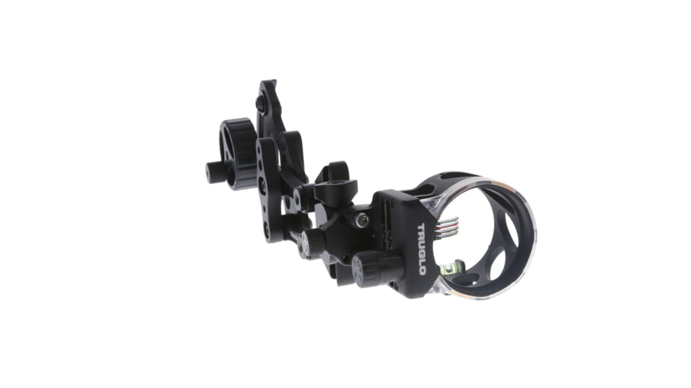 TruGlo 4-Pin Range Rover M4 Multi-Pin Moving Bow Sight, Black, TG-TG6414BLH