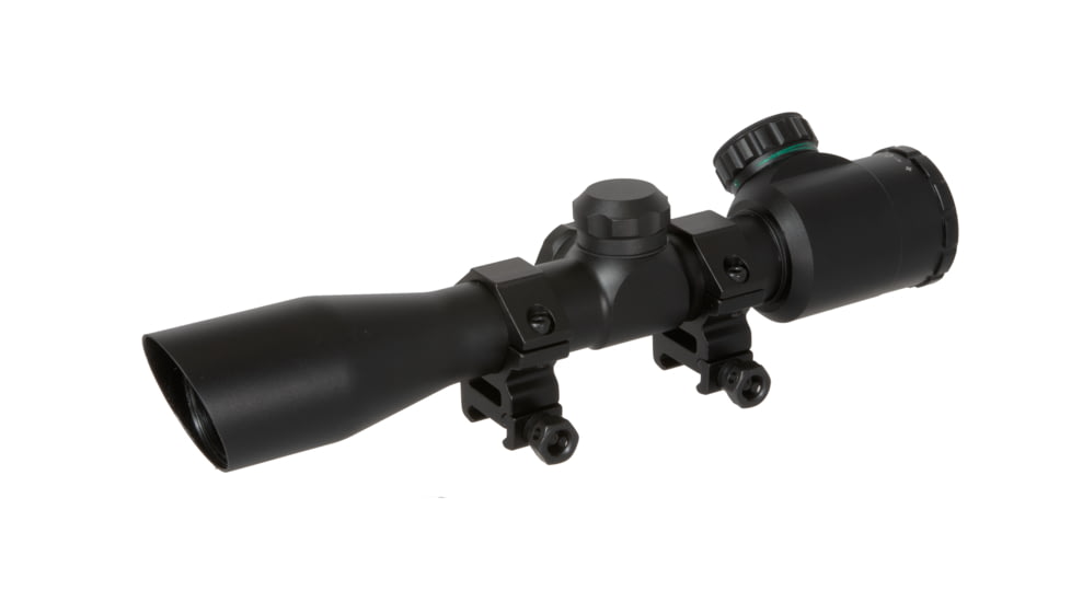 TruGlo 4x32 Rifle Scope w/ Rings, TG8504B3L