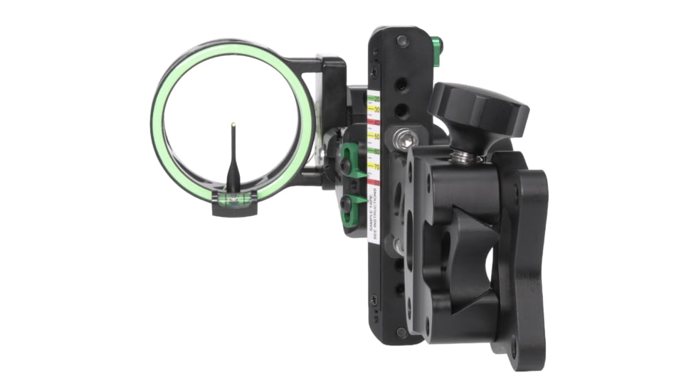 TruGlo Aegis 1 Light 19 Bow Sight - 3 Position, Fixed Bracket, Black, TG-AG2210B