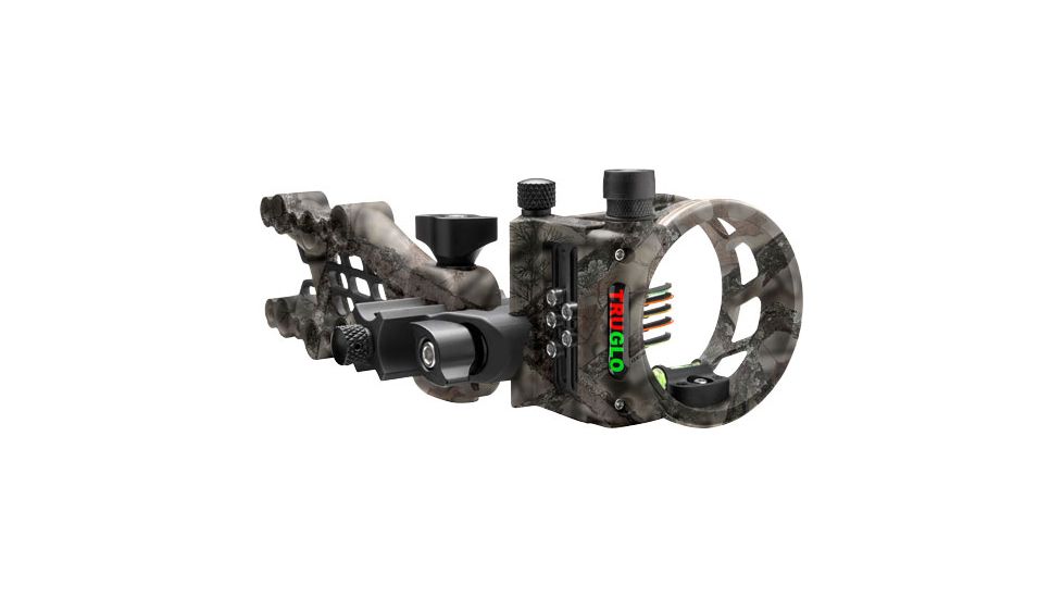 Truglo Bow Sight Carbon Hybrid Micro 5-pin .019dia Lost Xd