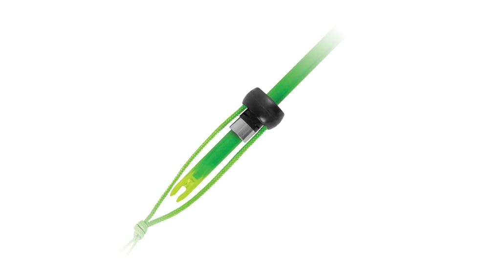 TruGlo Bowfishing Slide Safety System, ARROW SLIDE/STOP/NOCK SET 3 PACK, Black, TG-TG147A1