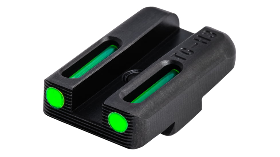 TruGlo Brite-Site Tritium/Fiber Low Profile Green Optic Sight for Glock 42, TG-TG131GT1A