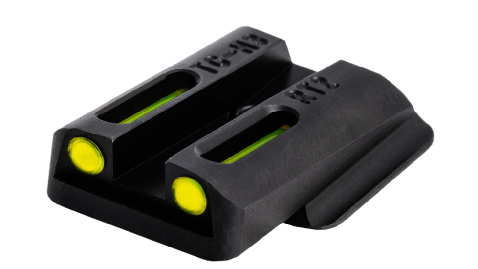 TruGlo Brite-Site Tritium/Fiber Optic Green/Yellow Sight for Ruger LC Pistols, TG-TG131RT2Y