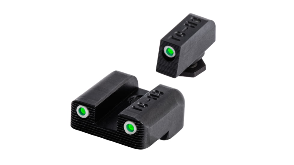 TruGlo Brite-Site Tritium Green Front/Rear Night Sight for Glock 42, TG-TG231G1A