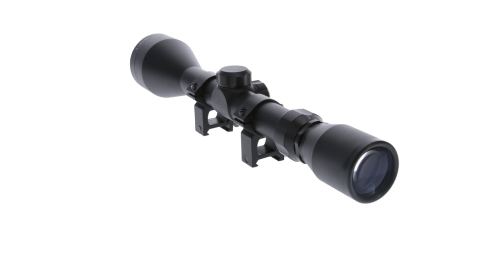 TruGlo Buckline 3-9x50mm BDC Rifle Scope, BDC Reticle, Matte Black, TG-TG85395XB