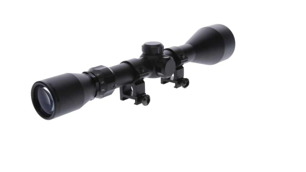 TruGlo Buckline 3-9x50mm BDC Rifle Scope, BDC Reticle, Matte Black, TG-TG85395XB