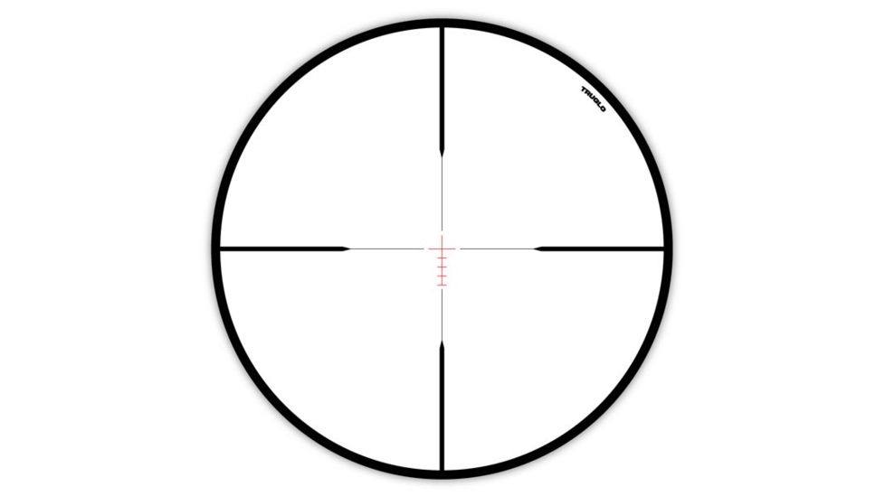 TruGlo Buckline Rifle Scope 3-9x32mm BDC Reticle Matte Black, TG-TG85393XB