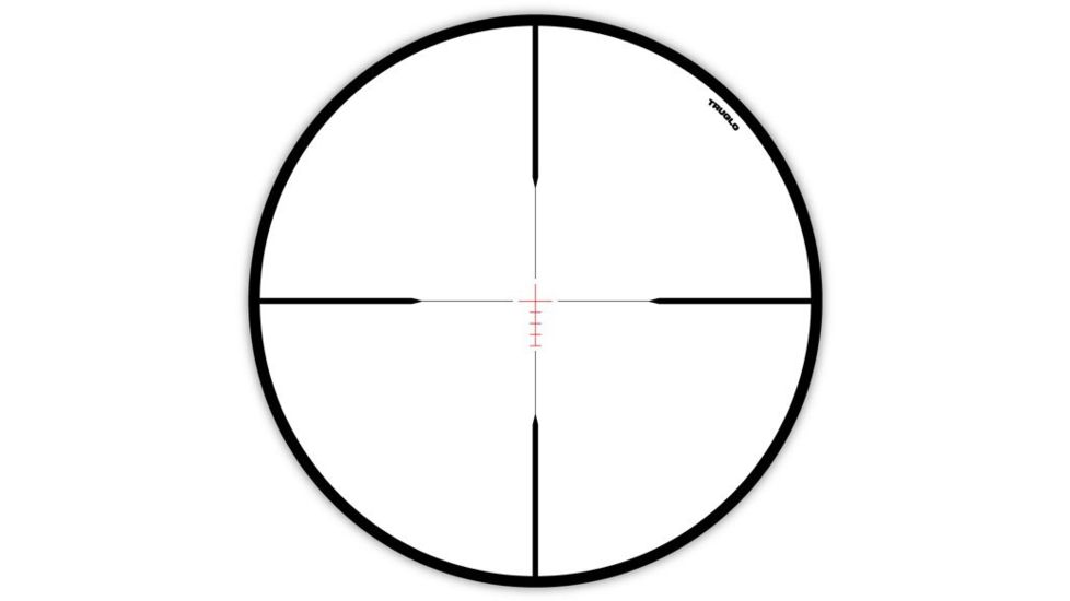 TruGlo Buckline Rifle Scope 3-9x40mm BDC Reticle Matte Black, TG-TG85394XB