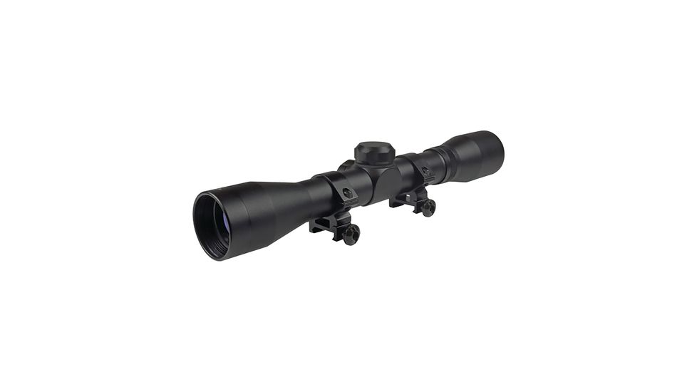 TruGlo Buckline 4x32mm Rifle Scope, Duplex Reticle, Matte Black, TG-TG85043XB